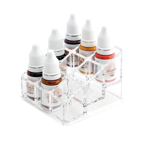 AKRIL PIGMENT FLAKON TARTÓ - 9 DB-OS