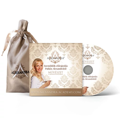 Alexandra szemöldök tervező készlet+DVD