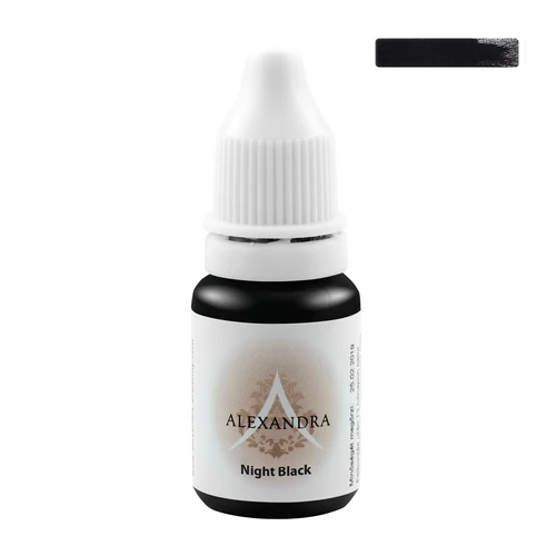 NIGHT BLACK ALEXANDRA PIGMENT - 5ml