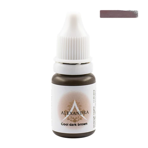 COOL DARK BROWN ALEXANDRA PIGMENT - 5ml